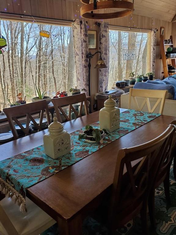 Villa Treehouse Cathedral In Blue Ridge Mountains, Nc Burnsville Esterno foto